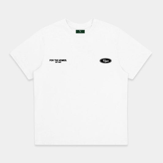 For The Homies White Tee